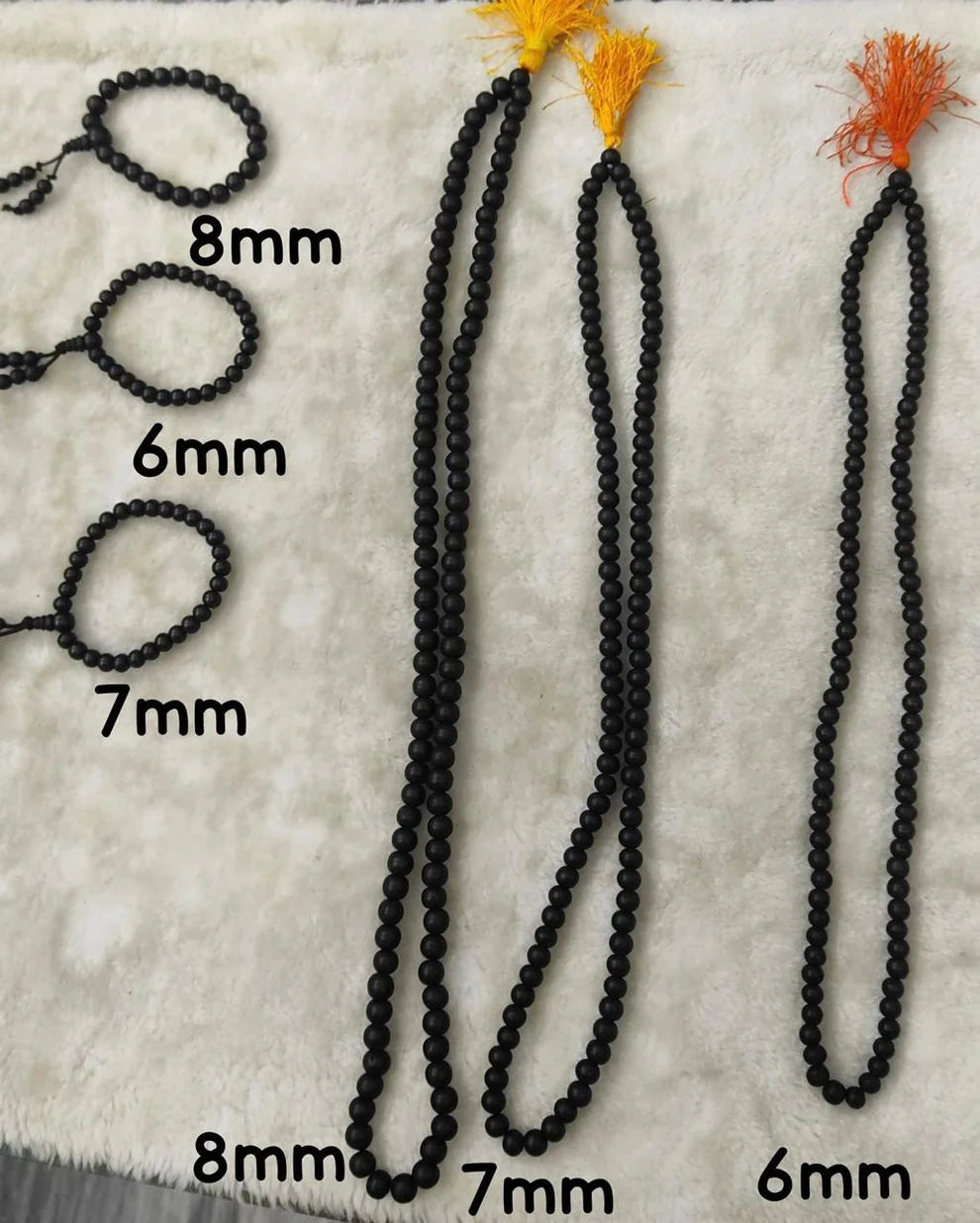 Original Karungali Malai – 108 Ebony Blackwood Beads (Lab Tested and Government Certified)